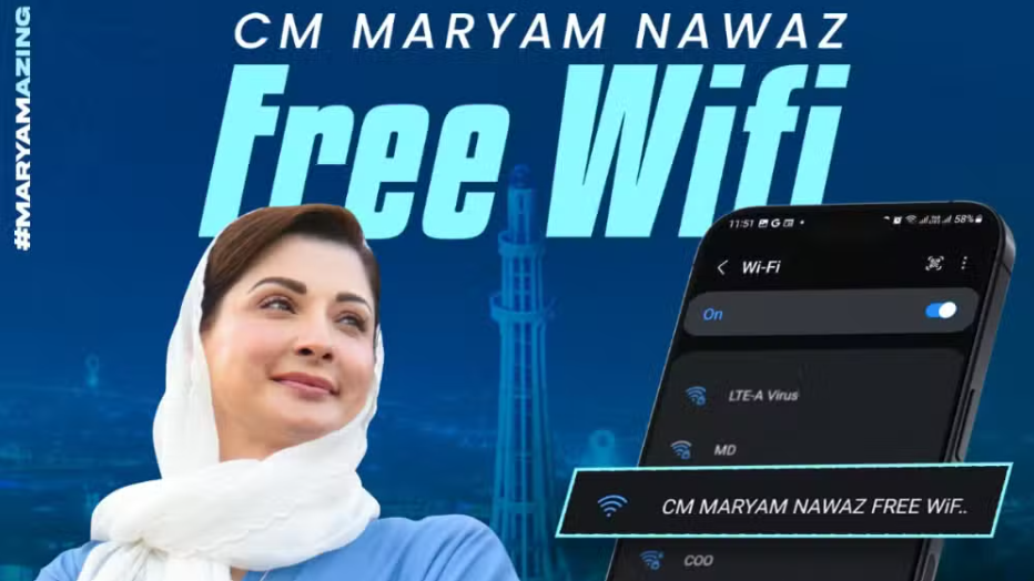 Free WiFi Service Launched At 50 Locations in Lahore