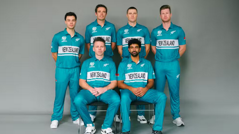 New Zealand Unveils Retro-Style Kit for T20I World Cup