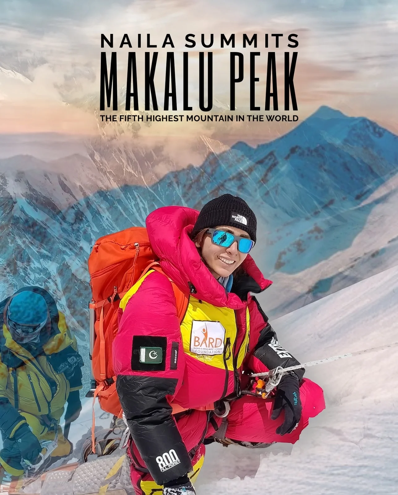 Naila First Pakistani Woman mountaineer to Ascend 8,000m peaks