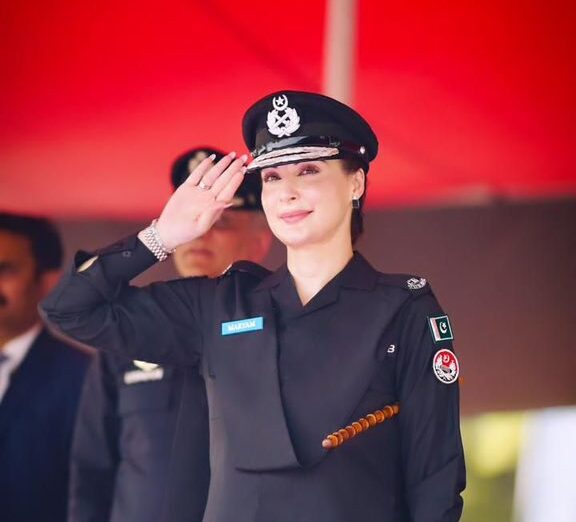 Punjab CM Maryam Wears Elite Force Uniform at Passing Out